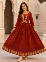 Tarini-brick red