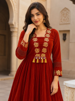 Tarini-brick red