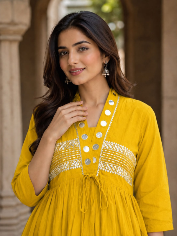Charvi-mustard yellow
