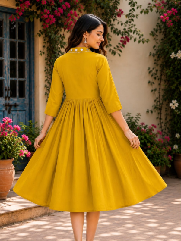 Charvi-mustard yellow
